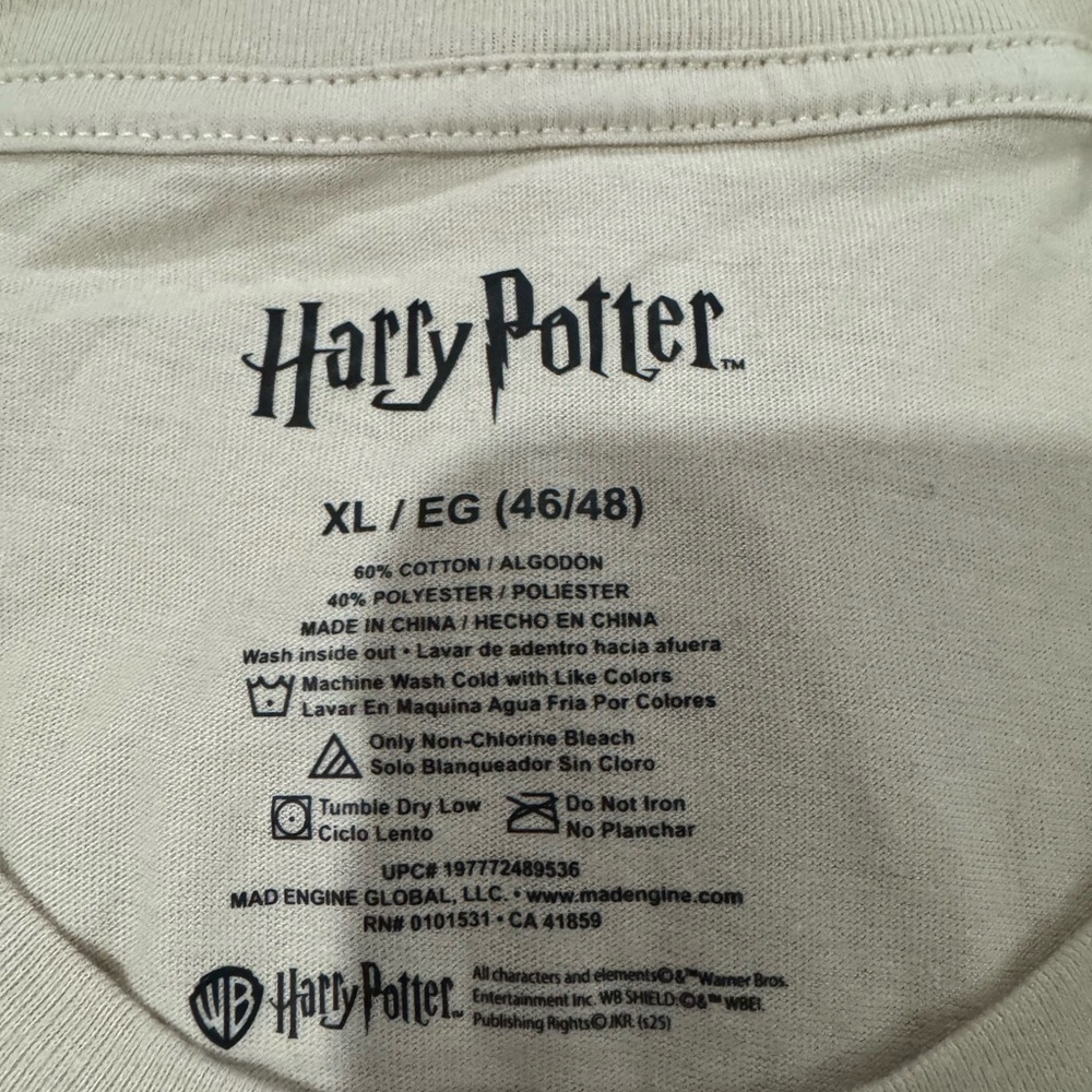 Harry Potter Men's & Big Men's Herbology Color Graphic Tee - Picture 8 of 9
